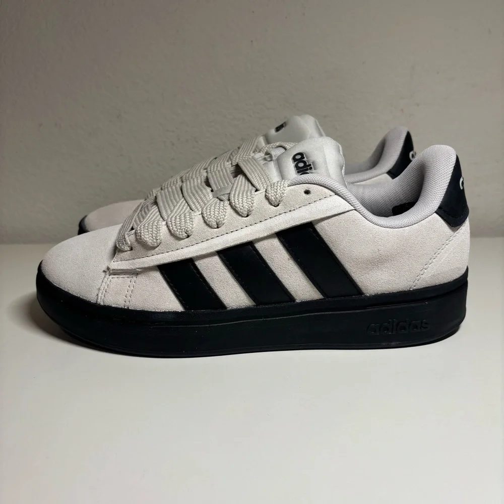 NEW ADIDAS Grand Court Alpha 00s Grey Core Black - Picture 4 of 6